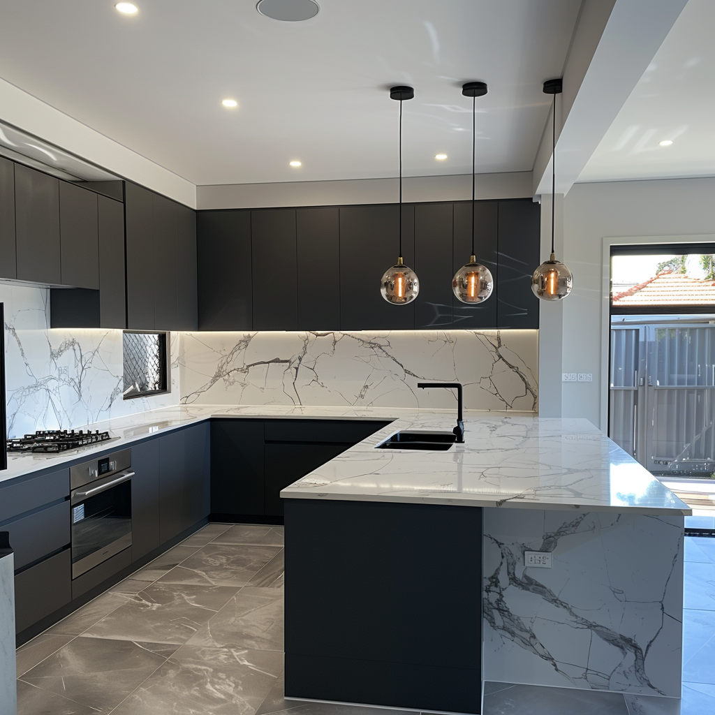 High-quality kitchen fixtures are installed meticulously by plumbers in Marsfield homes.