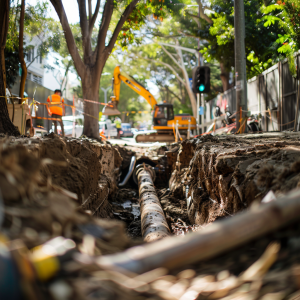 Professional trench excavation services in Marsfield deliver efficient pipe repairs.